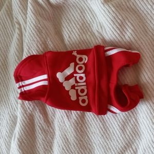 adidog Sweater Red White Sz XS New